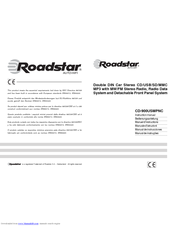 Roadstar CD-900USMPNC Instruction Manual