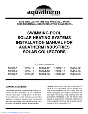Aquathem 16404-10 Installation Manual