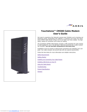 Arris Touchstone CM300 User Manual