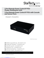 StarTech.com PDU02IPSC User Manual