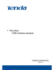 Tenda TWL542U User Manual