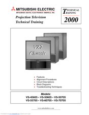Mitsubishi Electric VS-70705 Technical Training Manual