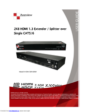 Avenview HDM-C5SP-8SRSR User Manual