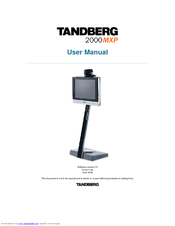 TANDBERG 2000 MXP User Manual