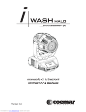 Coemar wash halo Instruction Manual