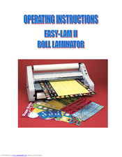 Banner Easy-LAM II Operating Instructions Manual