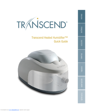 Transcend Heated Humidifier Quick Manual