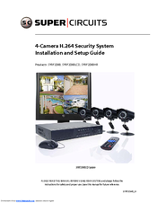 Super Circuits SYRF204BLCD Installation And Setup Manual