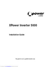 Xantrex XPower Inverter 5000 Installation Manual