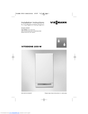 Viessmann Vitodens 200 W Wb2b Series Manuals Manualslib
