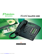 Alcatel Premium Reflexes OmniPCX 4400 User Manual