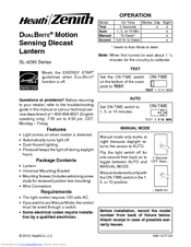 Heath Zenith DualBrite SL-4290 Series User Manual