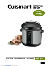 Cuisinart CPC-610A Instruction Booklet