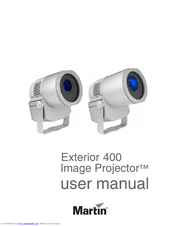 Martin Exterior 400 Image Projector User Manual