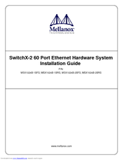 Mellanox Technologies SwitchX-2 MSX1024B-2BRS Installation Manual