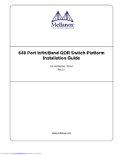Mellanox Technologies MIS5600Q-10DNC Installation Manual