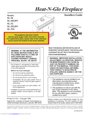 Heat-N-Glo SL-32GDV Installer's Manual