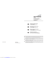 Sattrans Portable Docking Unit Operating And Installation Manual
