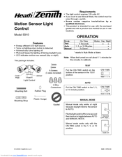 Health Zenith 5910 User Manual