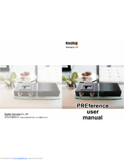 Kingrex PREference User Manual