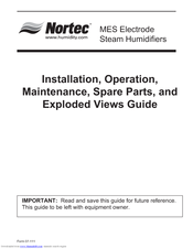 Nortec MES Electrode Installation And Operation Manual