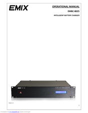 EMIX EMBC-8025 Operational Manual