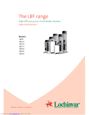 Lochinvar LBF301 User Instructions