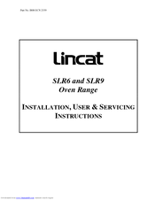 Lincat SLR9 Installation, User & Servicing Instructions