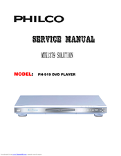 Philco PH-919 Service Manual