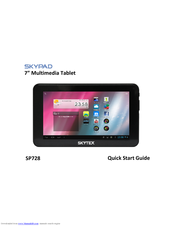 Skytex SKYPAD SP728 Quick Start Manual