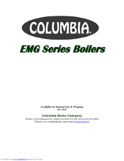Columbia EMG-31 120 Instructions Manual