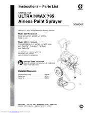 Graco ULTRA MAX 795 Instructions-Parts List Manual