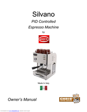 Chris Coffee Service Silvano Owner's Manual