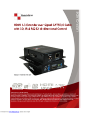 Avenview HDM3D-C5IR-SET User Manual