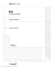 THOMSON K2 Instruction Manual