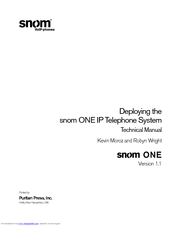 Snom ONE IP Technical Manual