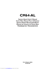 DFI CM64-AL User Manual