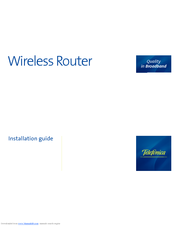 Telefonica Wireless Router Installation Manual