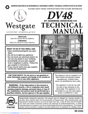 Westgate DV48 Technical Manual
