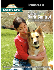 Petsafe Comfort-Fit Deluxe bark control Entire Manual