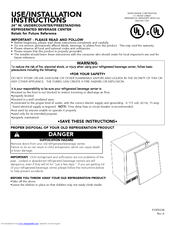 Viking DUAR Use & Installation Instructions Manual