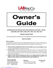 LabRepCo LABH?20FX Owner's Manual