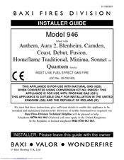 Baxi 946 Installer's Manual