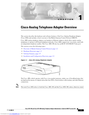 Cisco ATA adaptor Overview