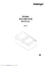 POSIFLEX PP3000 Series Manual