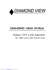 Mitsubishi Electric Diamond View DV153 User Manual