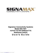 SignaMax 065-7931 User Manual