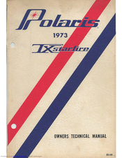 Polaris 1973 TX Starfire Owner's Manual