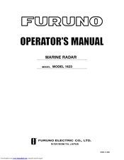 Furuno 1623 Operator's Manual