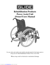 Glide Rehabilitation Products Owner & User Manual